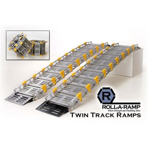 Roll-A-Ramp A11204A19 12 in. x 48 in. Twin Track Ramp